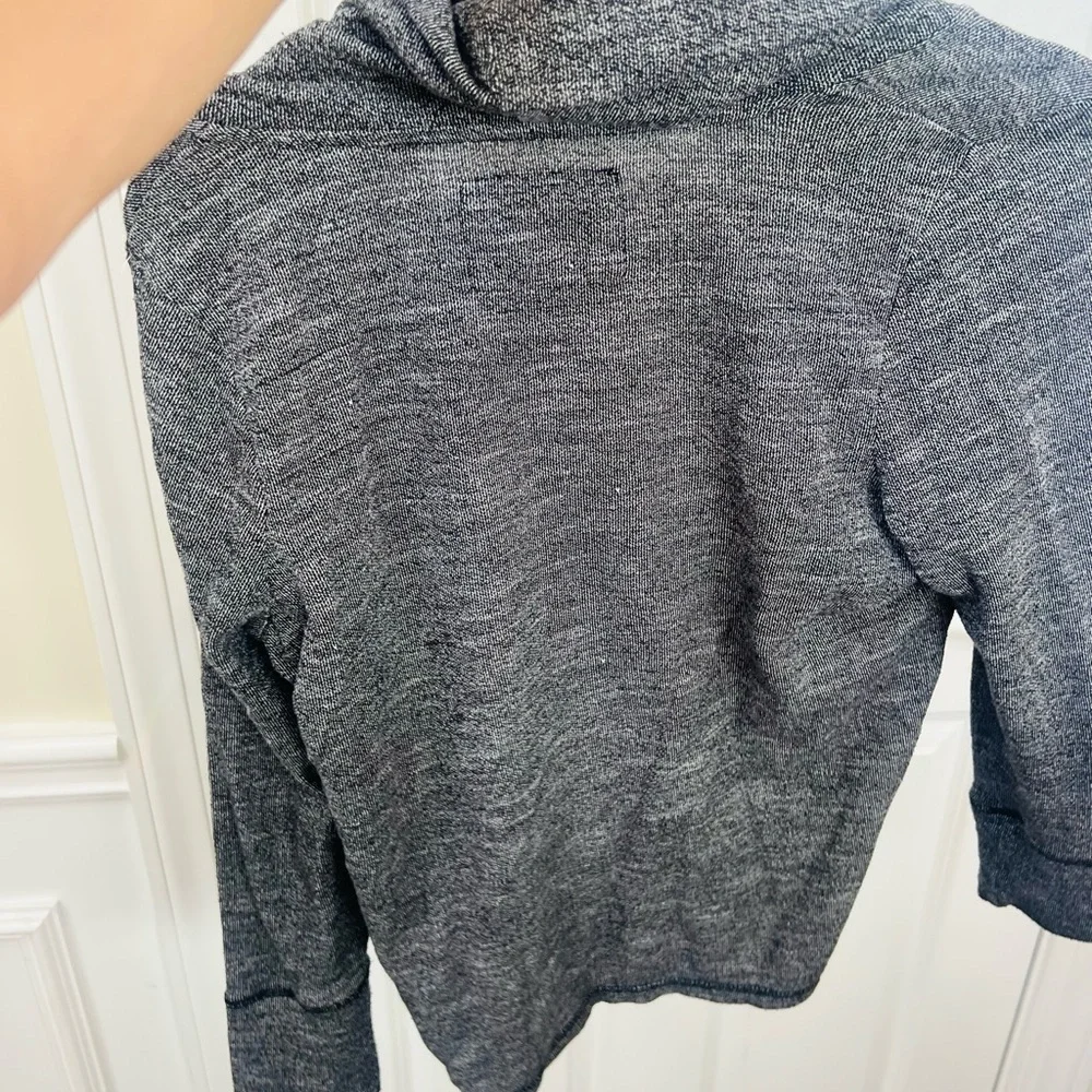 Sonoma Heather Gray Cowl Neck Sweater